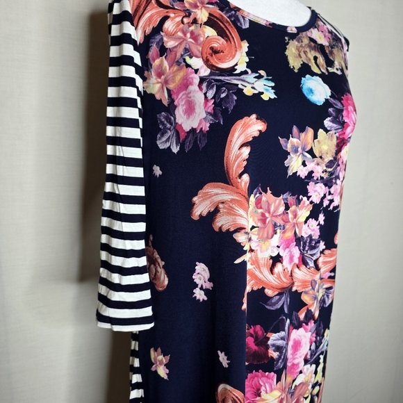 Egs California Spring Time Easter Dress Floral Dress Size Small - Picture 3 of 6